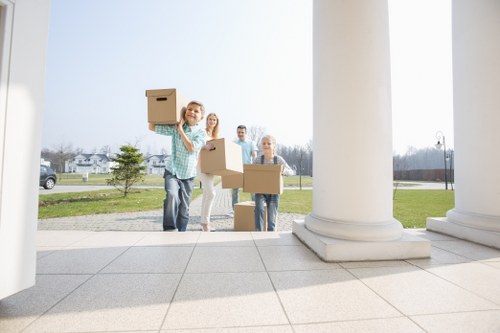 Local home moving team handling a residential relocation in Maida Vale