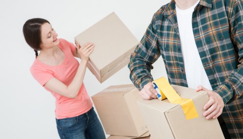 Professional packing support for a home move in Maida Vale