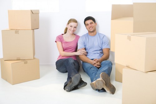 Packing boxes and moving materials for homes in Maida Vale