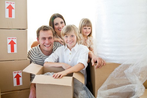Packing and furniture protection for a flat move in Maida Vale