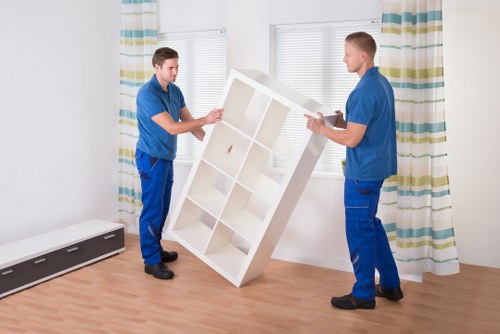 Large furniture removal from a Maida Vale property with careful handling